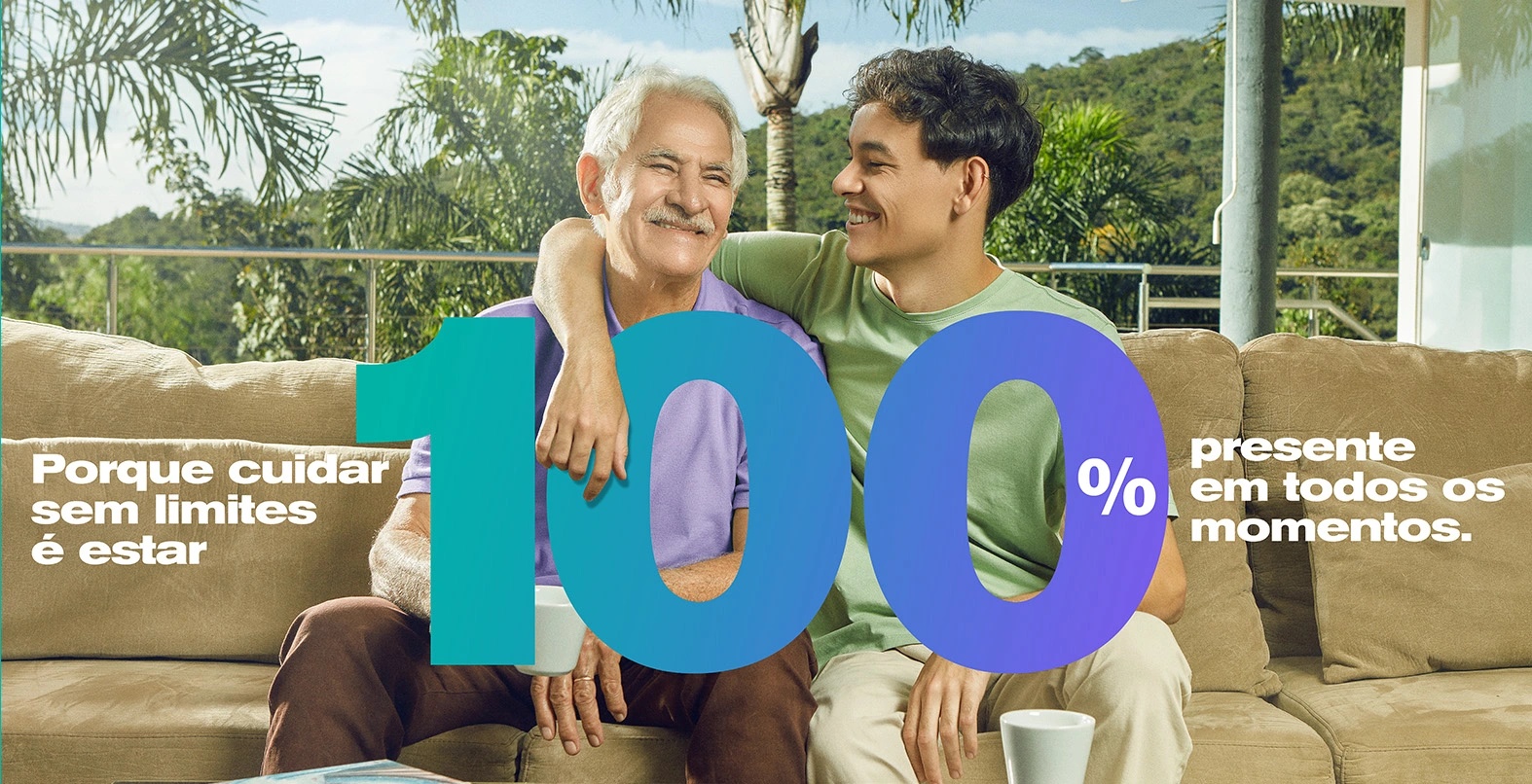 Porque cuidar sem limites é estar 100% presente em todos os momentos.
